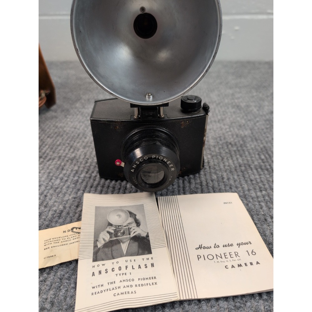 Vintage Ansco Pioneer 616 Camera Pinhole 1947 Binghamton NY Untested As-IS